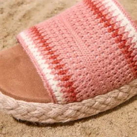 Abby Flatform Espadrille-sandal för dam