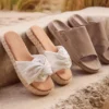 Abby-sandaler med plattform för kvinnor i form av Espadriller