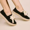 Carolina-espadriller med snörning för dam