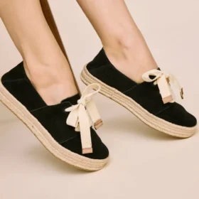 Carolina-espadriller med snörning för dam