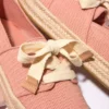 Carolina-espadriller med snörning för dam
