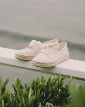 Carolina-espadriller med snörning för dam