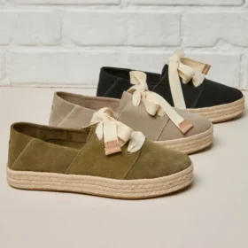 Carolina-espadriller med snörning för dam