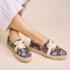 Carolina-espadriller med snörning för dam