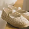 Carolina Mary Jane-espadriller för dam