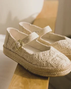 Carolina Mary Jane-espadriller för dam