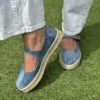 Carolina Mary Jane-espadriller för dam