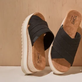 Diana Crossover Mule Wedge Sandal för dam