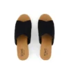 Diana Crossover Mule Wedge Sandal för dam