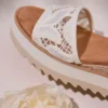 Diana-sandaler med kilklack för dam