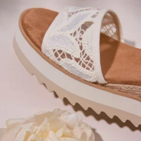 Diana-sandaler med kilklack för dam