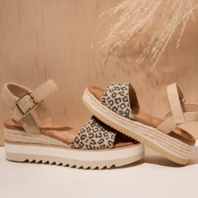 Diana-sandaler med kilklack för dam