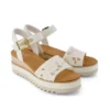 Diana-sandaler med kilklack för dam