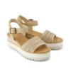 Diana-sandaler med kilklack för dam