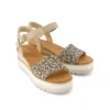 Diana-sandaler med kilklack för dam