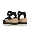 Diana-sandaler med kilklack för dam