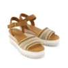 Diana-sandaler med kilklack för dam