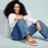 Diana-sandaler med kilklack för dam