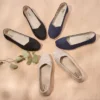 Espadriller-ballerinaskor för dam