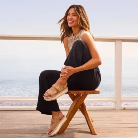 Giana Flatform-sandal för dam