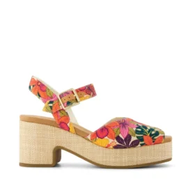 Isla Peep Toe-sandal med klack för dam
