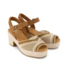 Isla Peep Toe-sandal med klack för dam