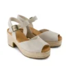 Isla Peep Toe-sandal med klack för dam