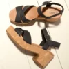 Isla-sandaler med klack för damer