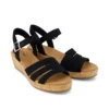 Julia-sandaler med kilklack för damer