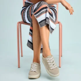Rea Lace-Up Platform Sneaker för dam