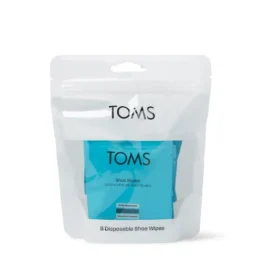 Unisex TOMS skorengöringsservetter, 8-pack