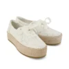 Valencia-espadriller med snörning för damer