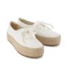 Valencia-espadriller med snörning för damer