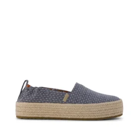 Valencia-plattformsandal för barn i Espadriller-utförande