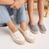 Valencia-plattformsandal för barn i Espadriller-utförande
