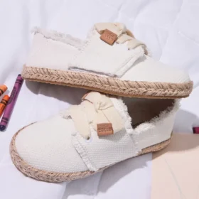 Youth Carolina Lace-Up Kids Espadriller Youth Carolina Lace-Up Kids Espadriller